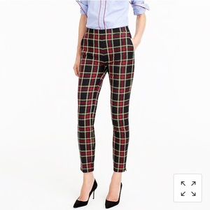 J.Crew Martie Plaid Pants